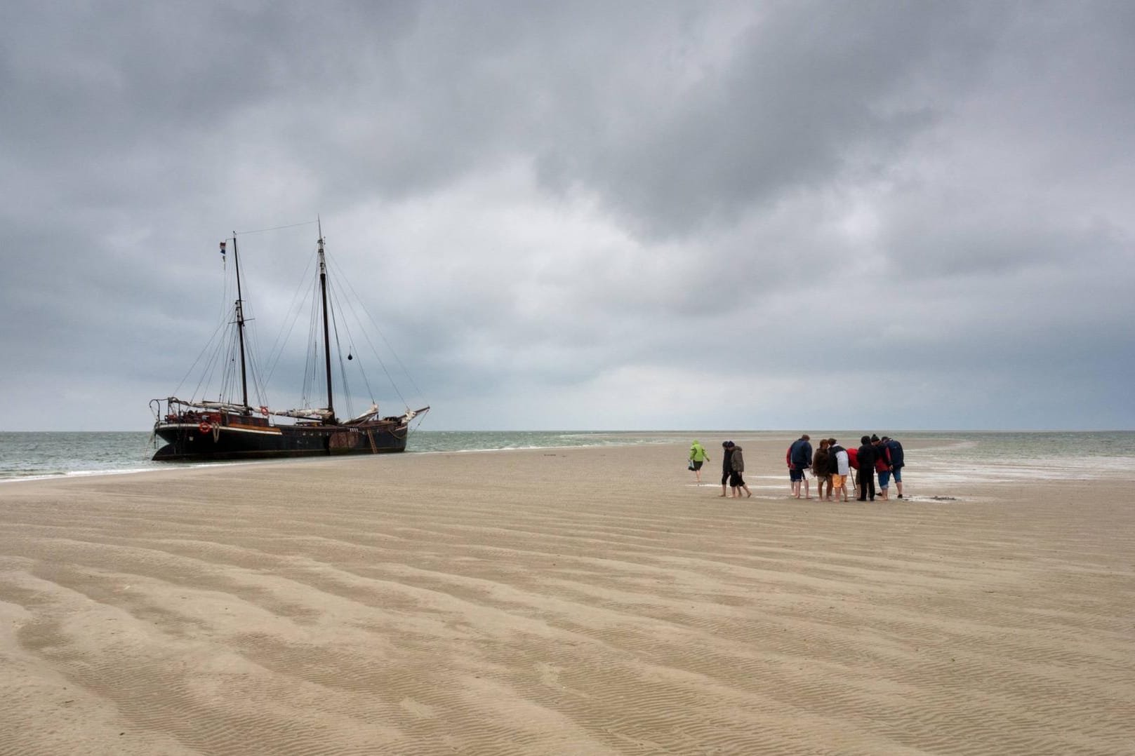Niederländische Bergungsexperten haben auf dem Boden der Nordsee das Wrack eines rund 500 Jahre alten Handelsschiffs gefunden. (Symbolbild)