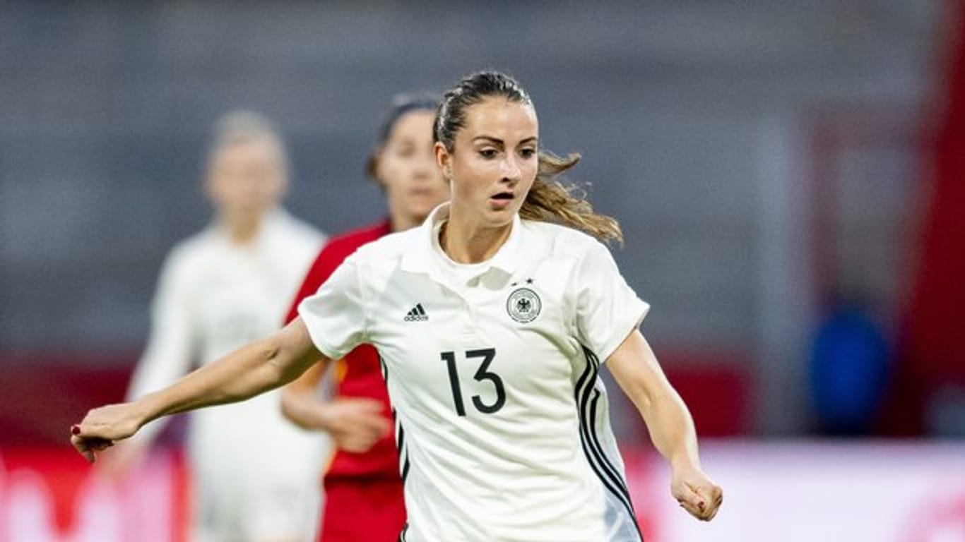 Sara Däbritz fällt erkrankt für die Spiele der DFB-Frauen aus.