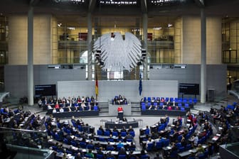 Das Plenum des Bundestages: Eine Wahlrechtsreform ist vorerst gescheitert.