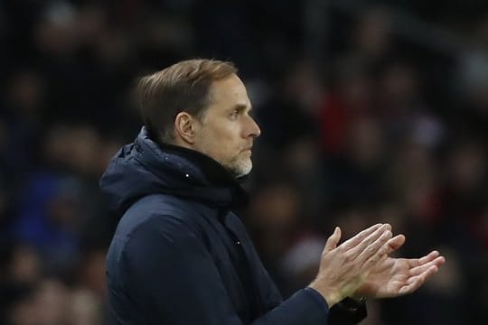 Trainer Thomas Tuchel erreichte mit PSG das Pokalfinale in Frankreich.