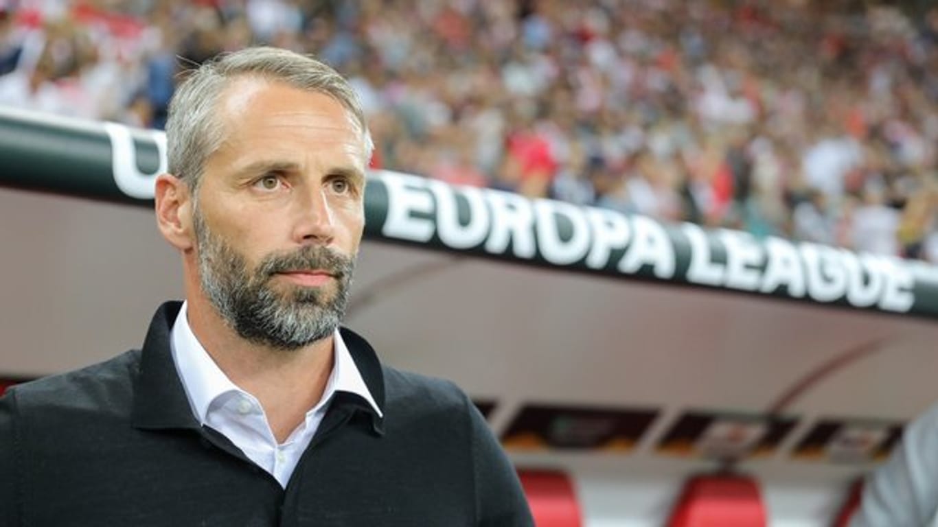 Salzburgs Trainer Marco Rose möchte nicht über seine Zukunft spekulieren.