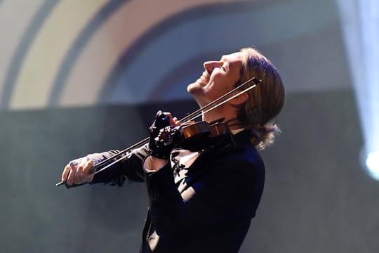 David Garrett findet seine langen Haare praktisch.