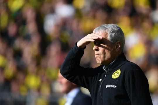 Gute Aussichten aber wenig euphorisch: BVB-Trainer Lucien Favre.
