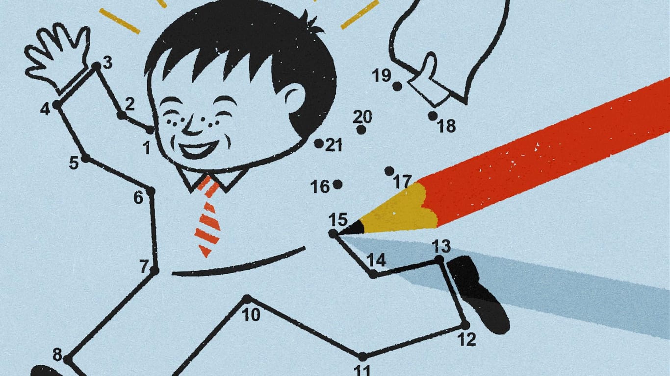 Eine Zeichenvorlage zum Ausmalen (Symbolbild): Dan Robbins, der "Malen nach Zahlen"-Erfinder ist tot.