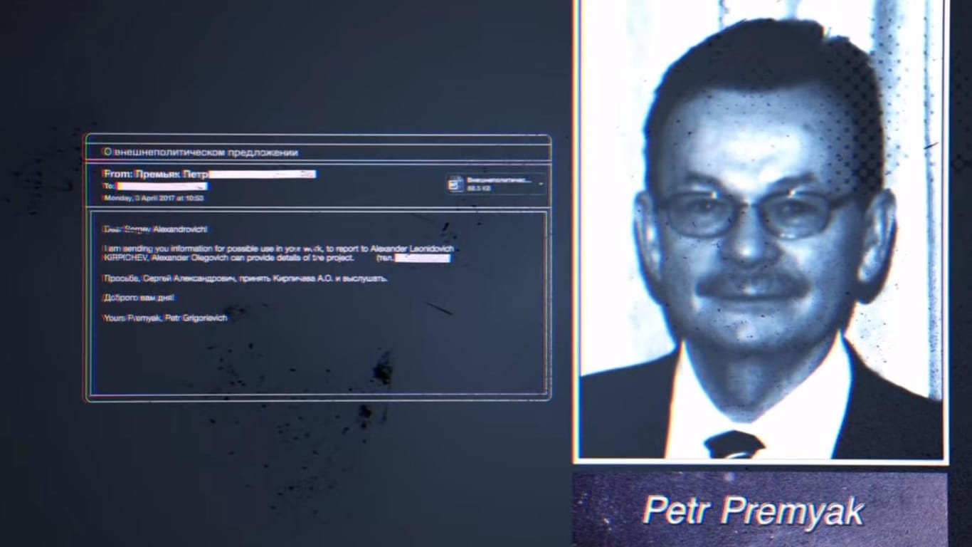 Der ehemalige KGB-Geheimdienstler Petr Premyak: Er leitete das Strategiepapier an einen Putin-Berater weiter.
