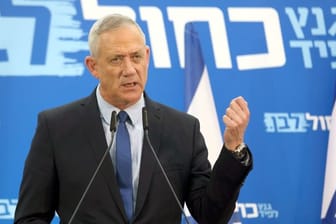 Netanjahu-Herausforderer Benny Ganz liegt in Umfragen vorne.