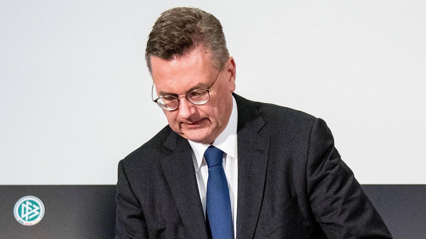 Reinhard Grindel trat am Dienstag von seinem Amt als DFB-Präsident zurück.