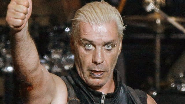 Till Lindemann und seine Band Rammstein sind ganz oben.