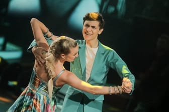 Lukas Rieger und Katja Kalugina konnten die Let's Dance-Zuschauer nicht begeistern.