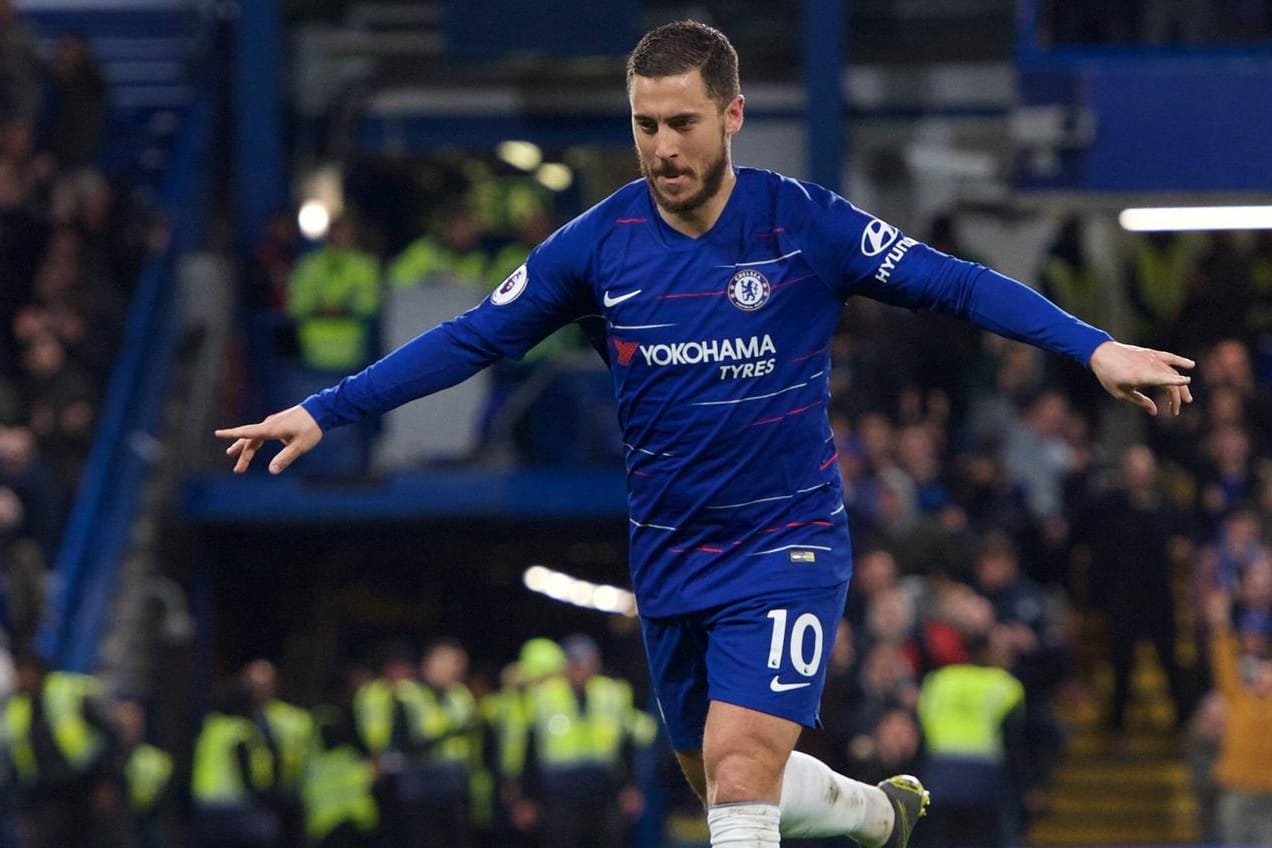 Schon bald im Dress der Königlichen? Chelseas Superstar Eden Hazard.