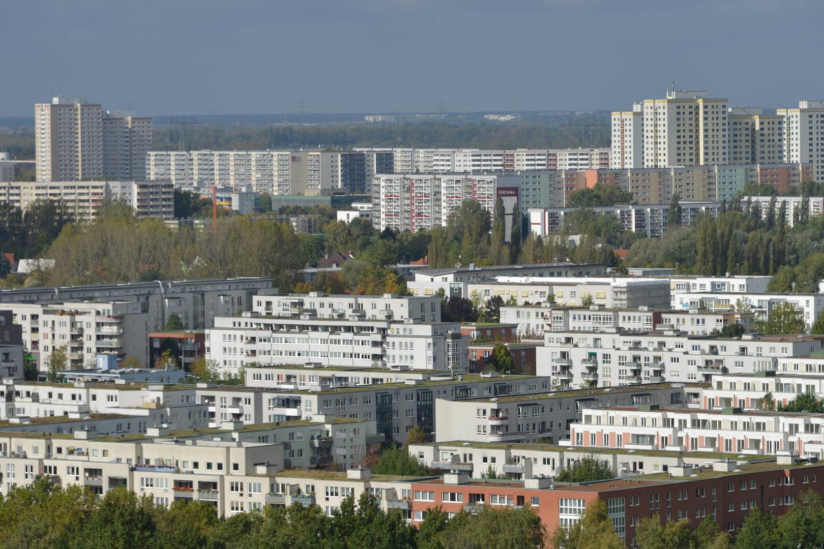 Plattenbauten in Berlin-Marzahn