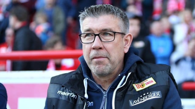 Berlins Trainer Urs Fischer ist mit Union auf Wiedergutmachungskurs in Dresden.