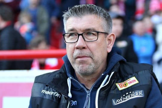 Berlins Trainer Urs Fischer ist mit Union auf Wiedergutmachungskurs in Dresden.