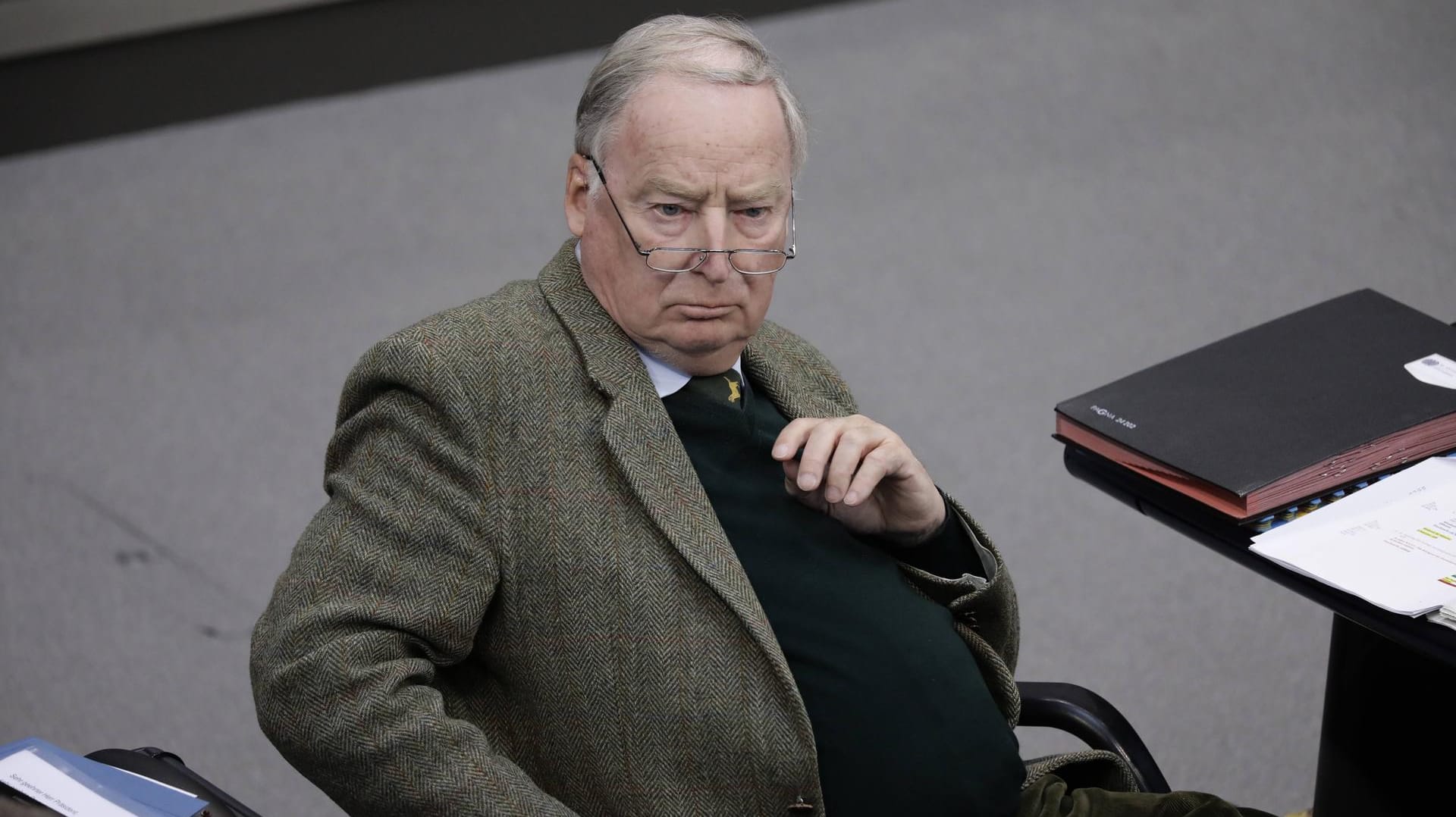 Alexander Gauland, der Vorsitzende der AfD: Seine Partei verliert laut einer Umfrage in der Wählergunst.