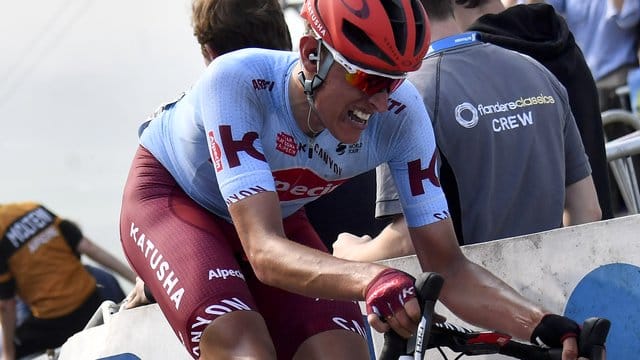 Nils Politt zeigte sich mit Platz fünf auf der Flandern-Rundfahrt stark. Nils Politt zeigte sich mit Platz fünf auf der Flandern-Rundfahrt stark.
