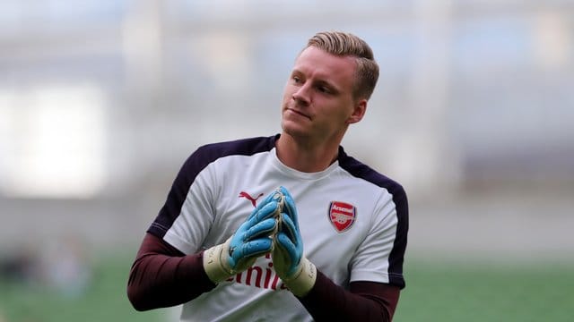 Arsenals Torwart Bernd Leno konnte die Niederlage bei Everton nicht verhindern. Arsenals Torwart Bernd Leno konnte die Niederlage bei Everton nicht verhindern.
