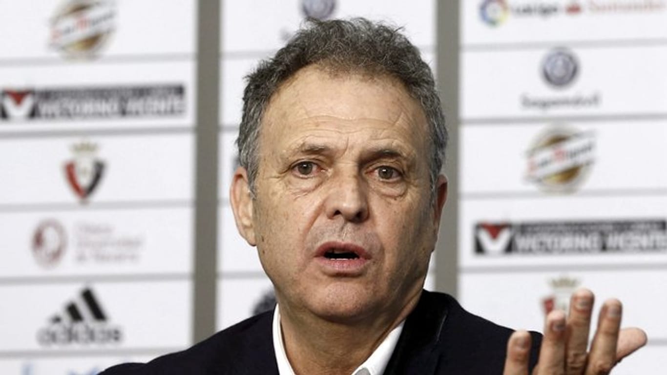 Sevillas Cheftrainer Joaquin Caparros.