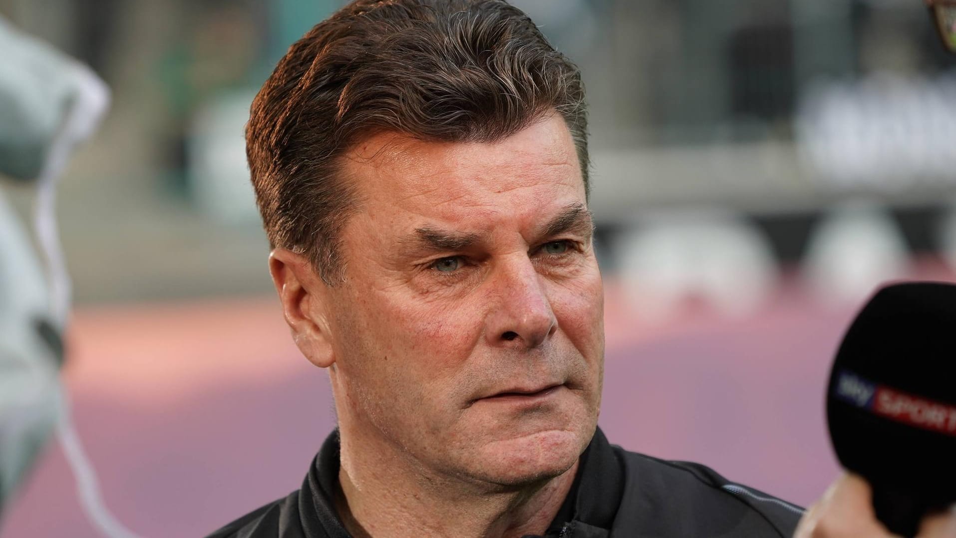 Ungehalten: Dieter Hecking im Sky-Interview.