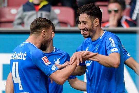 Hoffenheims Ishak Belfodil (r) traf neunmal in den vergangenen acht Spielen.