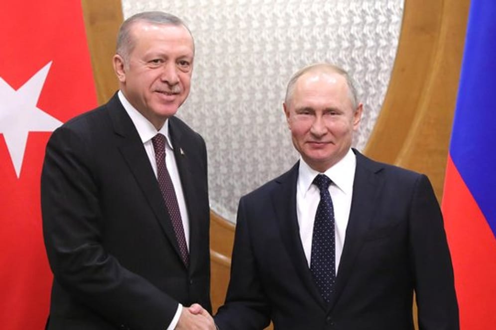 Bei ihrem Treffen in Moskau beraten Putin und Erdogan auch über die Lage im Syrienkrieg.