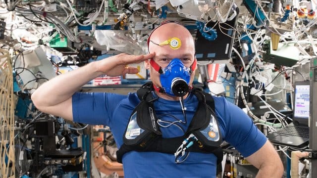 Alexander Gerst, Astronaut und Kommandant der ISS.