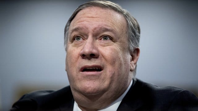 US-Außenminister Mike Pompeo erklärte, die USA seien wegen der Kämpfe sehr besorgt. US-Außenminister Mike Pompeo erklärte, die USA seien wegen der Kämpfe sehr besorgt.