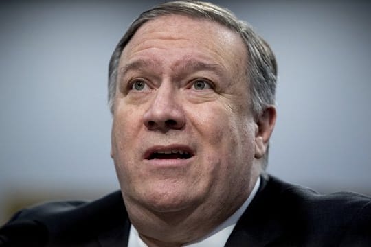 US-Außenminister Mike Pompeo erklärte, die USA seien wegen der Kämpfe sehr besorgt.