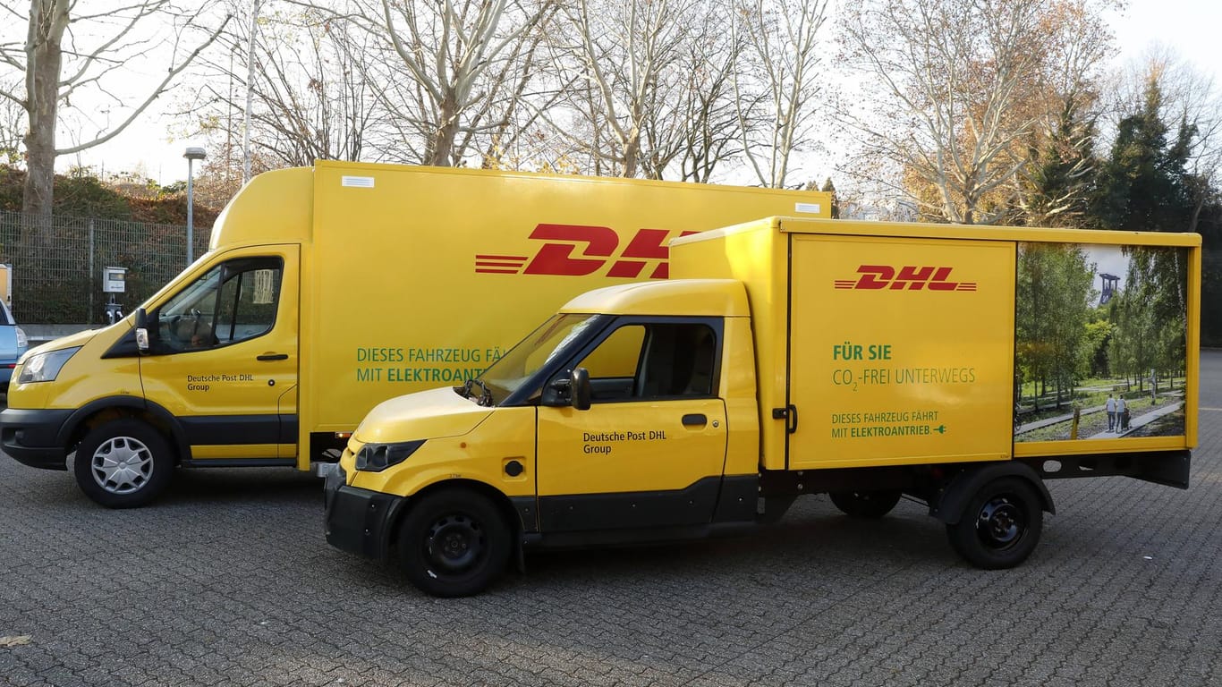 DHL-Streetscooter: Die Deutsche Post will ihre Zustellflotte in Deutschland durch Elektrofahrzeuge ersetzen.