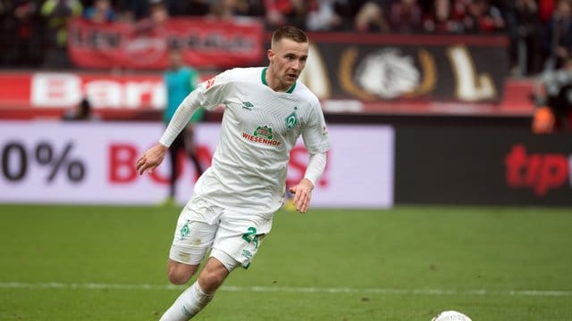 "Fühle mich bei Werder sehr wohl": Johannes Eggestein hat bei Werder Bremen verlängert. "Fühle mich bei Werder sehr wohl": Johannes Eggestein hat bei Werder Bremen verlängert.
