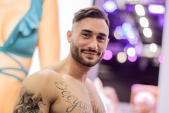 Der Influencer Florian Buchholz, aufgenommen auf der Fitnessmesse Fibo.