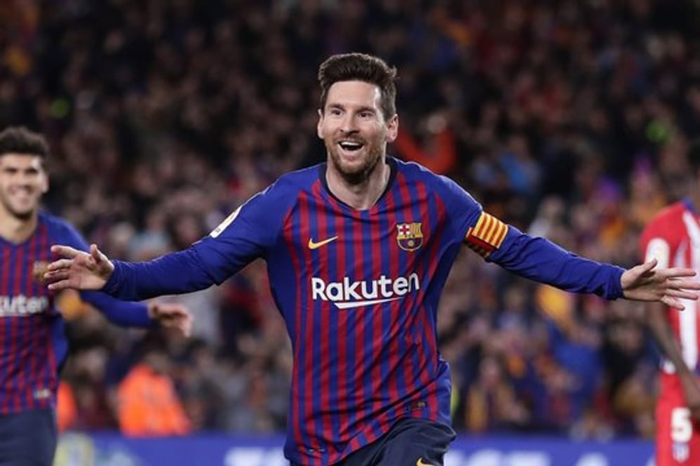Superstar Lionel Messi muss mit dem FC Barcelona bei Manchester United antreten.