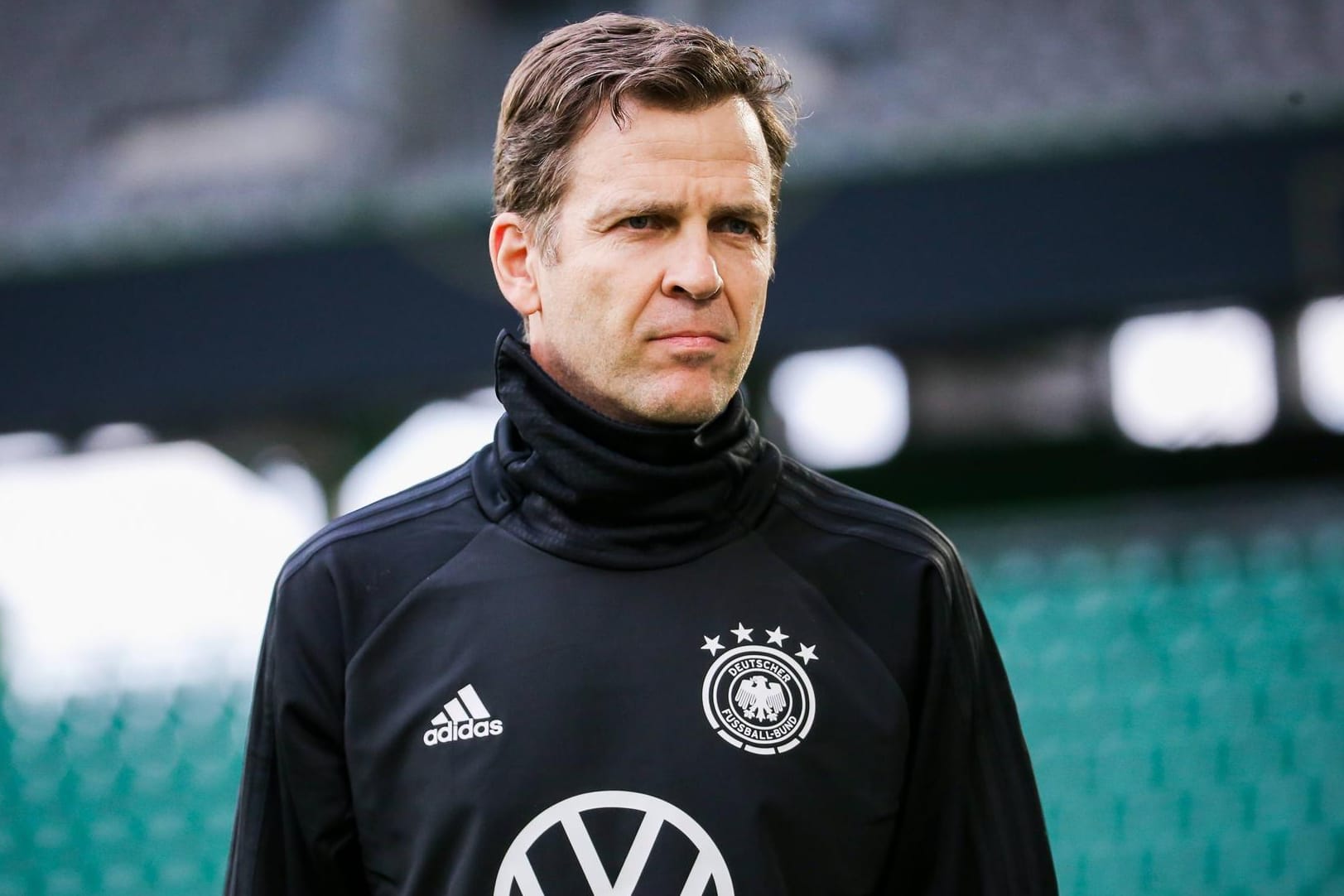 "Das wäre unseriös": Oliver Bierhoff will nicht über Kandidaten für den Job des DFB-Präsidenten spekulieren – ihn selbst reizt das Amt jedoch nicht.