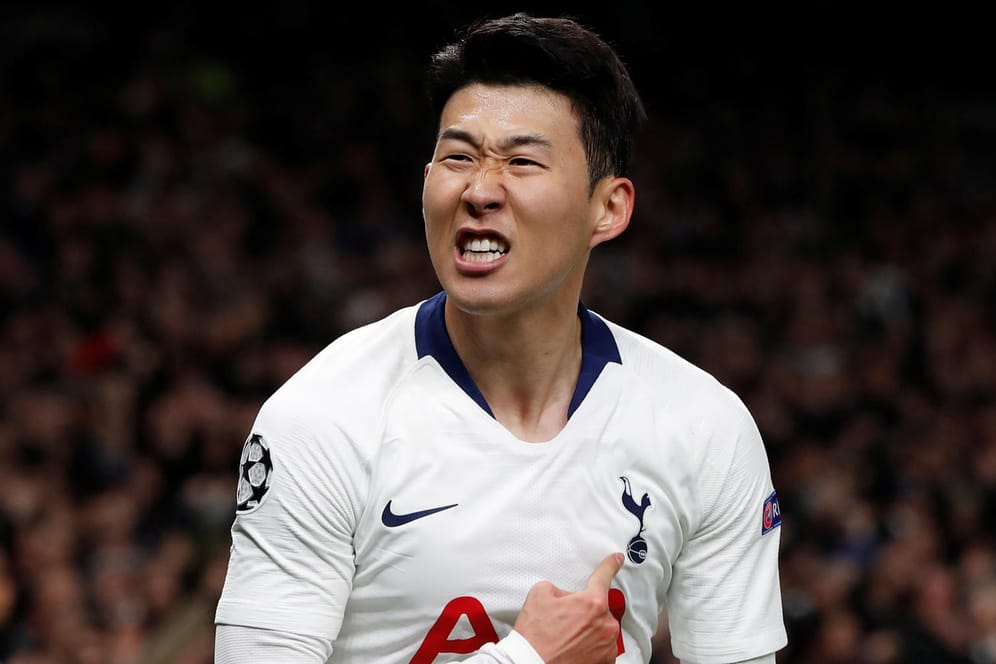 Torjubel: Heung-min Son erzielte das 1:0 für Tottenham gegen Manchester City.