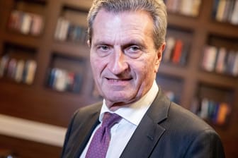 Oettinger: Mit der Europa-Politik der Bundesregierung ist der EU-Kommissar offenbar nicht zufrieden.