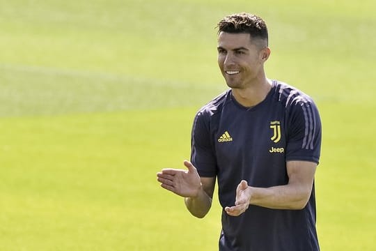 Fit für das Spiel gegen Ajax: Juve-Superstar Cristiano Ronaldo.