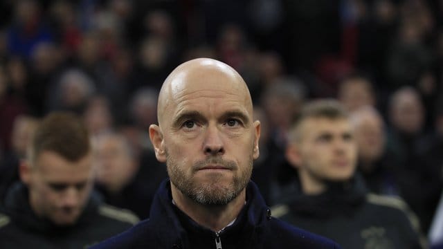 Hat einen Plan um Juves Cristiano Ronaldo auszubremsen: Ajax Amsterdams Trainer Erik Ten Hag.