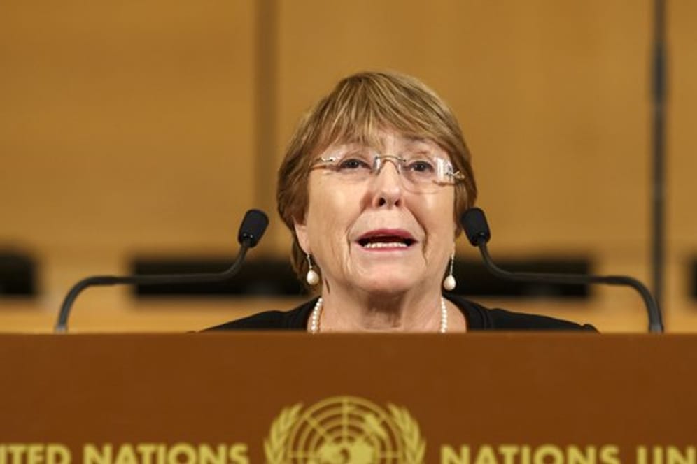 Michelle Bachelet, Hohe Kommissarin der Vereinten Nationen für Menschenrechte, einen Besuch in Venezuela.