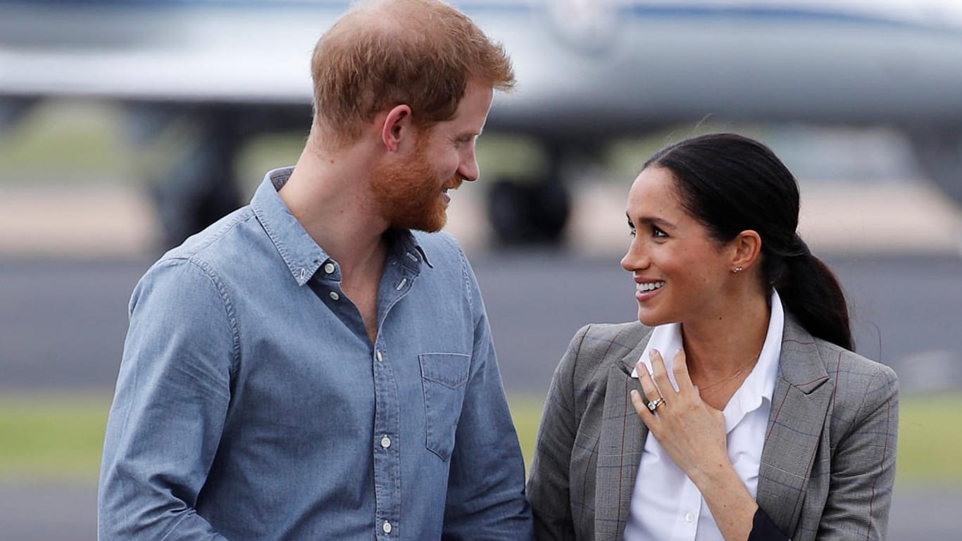 Prinz Harry und Herzogin Meghan: Die beiden freuen sich über die Geburt ihres ersten Kindes.