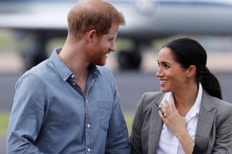 Prinz Harry und Herzogin Meghan: Die beiden freuen sich über die Geburt ihres ersten Kindes.