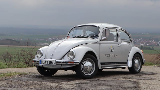 Elektrisches Krabbeltier: Voltimer baut VW-Oldies wie den Käfer zu E-Autos um.