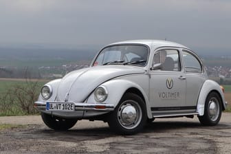 Elektrisches Krabbeltier: Voltimer baut VW-Oldies wie den Käfer zu E-Autos um.