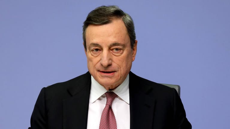 Mario Draghi: Die EZB hatte den Leitzins im März 2016 auf 0,0 Prozent gesenkt – und will ihn bis mindestens Ende 2019 so niedrig belassen.
