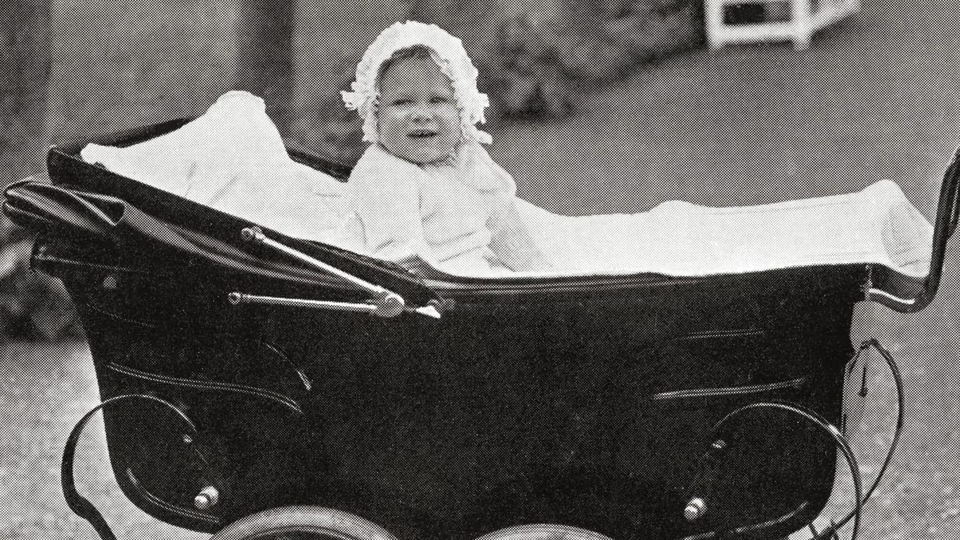 Queen Elizabeth II. als Baby: Das Bild ist im Jahr 1926 entstanden.