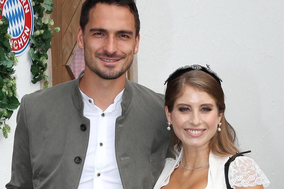 Mats Hummels mit Ehefrau Cathy: Sie wollen anderen Eltern Mut machen.