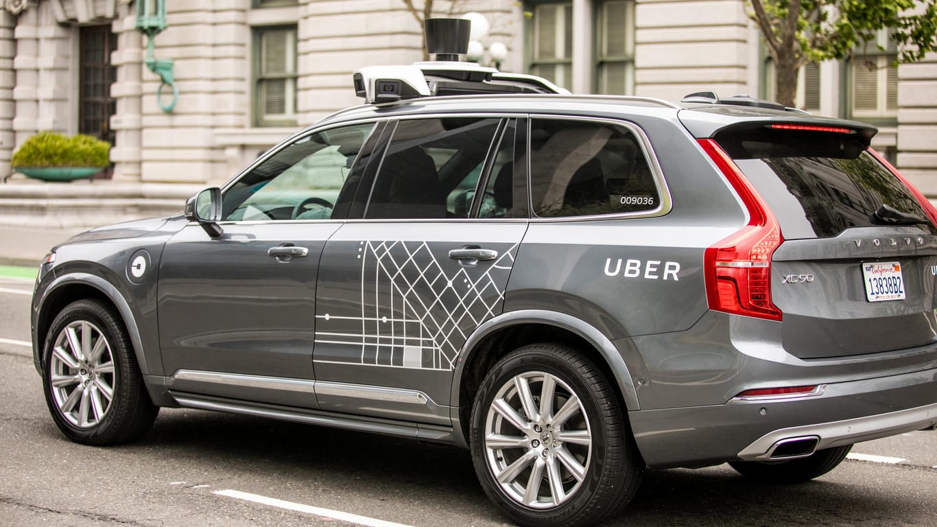 Uber-Fahrzeug: Die Aktie des US-Unternehmens kommt an die Börse.