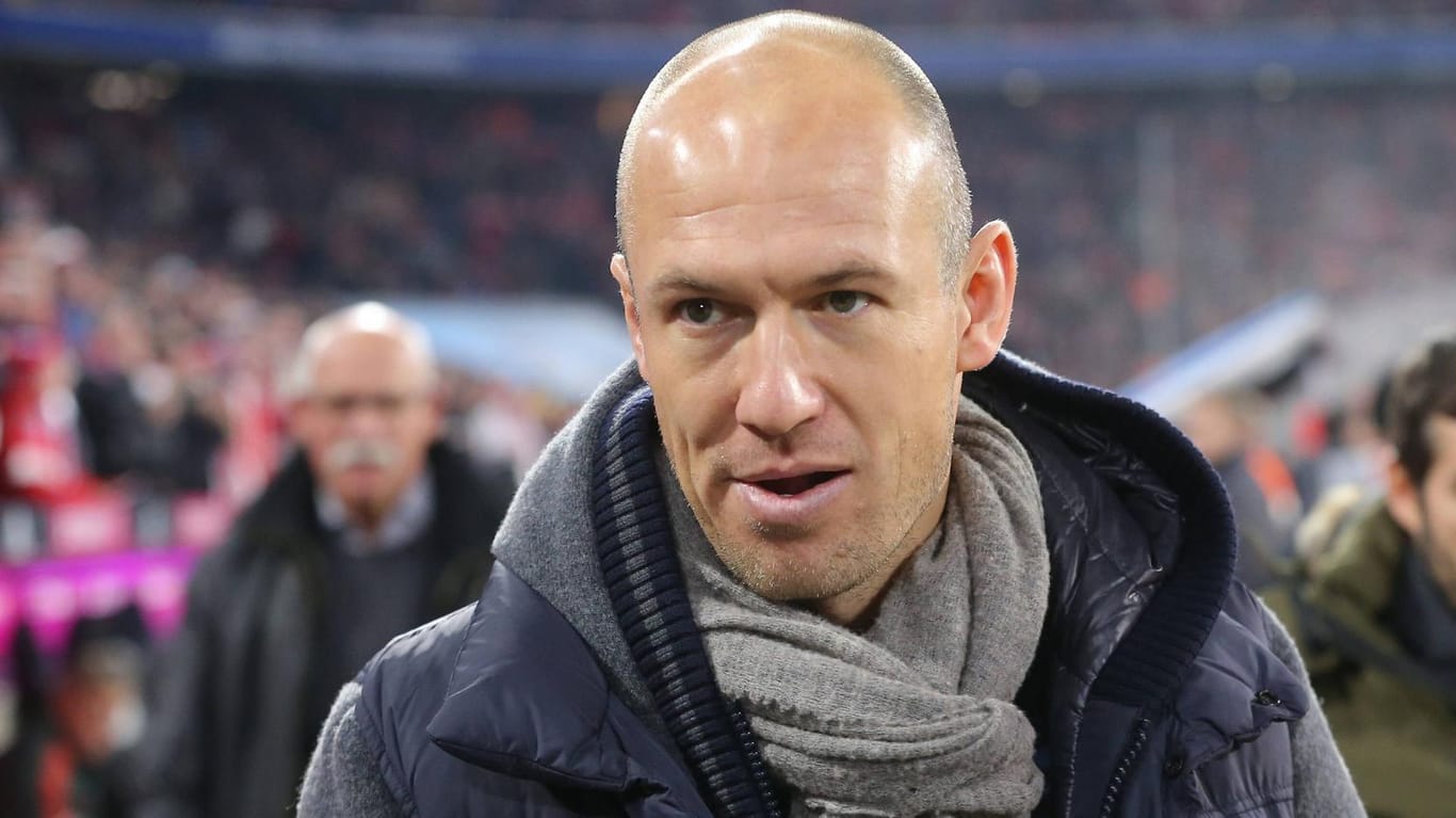 Läuft er nochmal für die Bayern auf? Arjen Robben hat seine Zweifel.