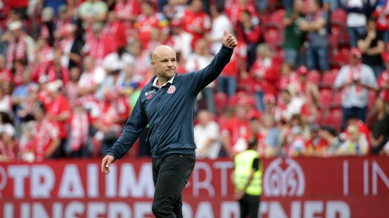 Fühlt sich beim FSV Mainz 05 wohl: Sportdirektor Rouven Schröder.