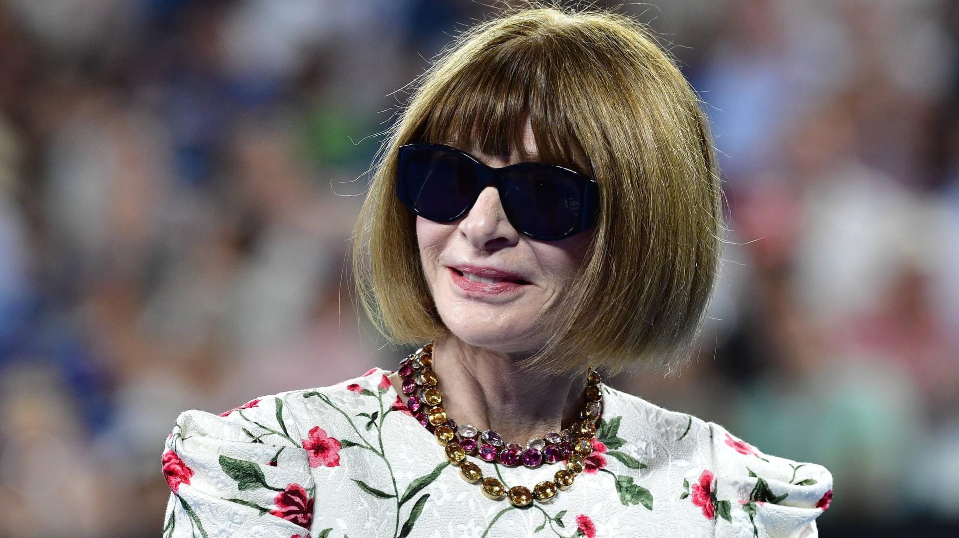 Anna Wintour: Ohne ihre Brille geht sie selten aus dem Haus.