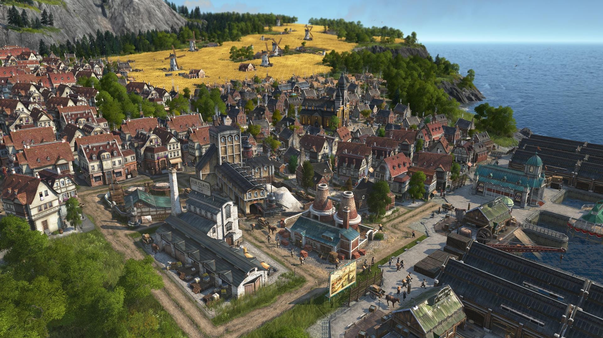 "Anno 1800": Bauern, Arbeiter, Ingenieure - in "Anno 1800" sind alle Gesellschaftsschichten für das Wachstum der Städte wichtig.