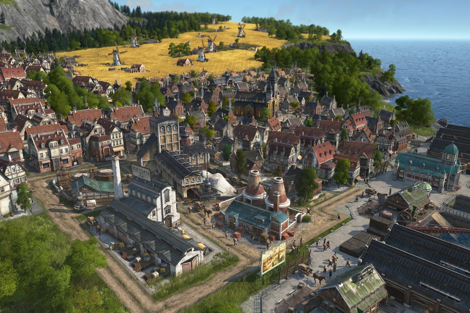 "Anno 1800": Bauern, Arbeiter, Ingenieure - in "Anno 1800" sind alle Gesellschaftsschichten für das Wachstum der Städte wichtig.